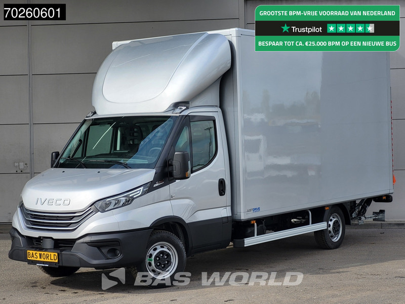 Iveco Daily 35S21 3.0L Automaat Laadklep Zijdeur ACC LED CarPlay Lat om Lat D'Hollandia 3,5t Trekvermogen Meubelbak Koffer Bakwagen 22m3 Air - Closed box van: picture 1 Iveco Daily 35S21 3.0L Automaat Laadklep Zijdeur ACC LED CarPlay Lat om Lat D'Hollandia 3,5t Trekvermogen Meubelbak Koffer Bakwagen 22m3 Air - Closed box van: picture 1