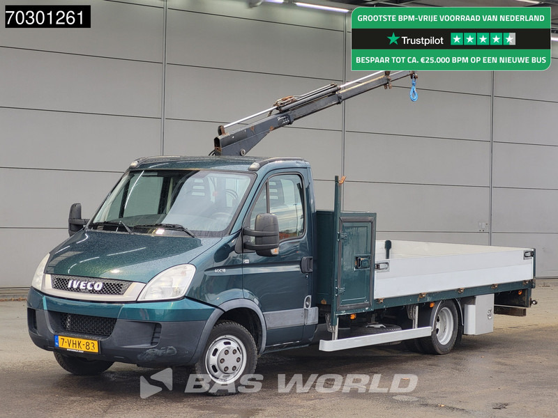 Iveco Daily 40C18 3.0L Kraanwagen Open Laadbak Hyya 017T 1320KG 3,5t Trekhaak Airco 180PK Kraan Cran Kranwagen Crane Pritsche Pickup Open Bo - Open body delivery van: picture 1 Iveco Daily 40C18 3.0L Kraanwagen Open Laadbak Hyya 017T 1320KG 3,5t Trekhaak Airco 180PK Kraan Cran Kranwagen Crane Pritsche Pickup Open Bo - Open body delivery van: picture 1