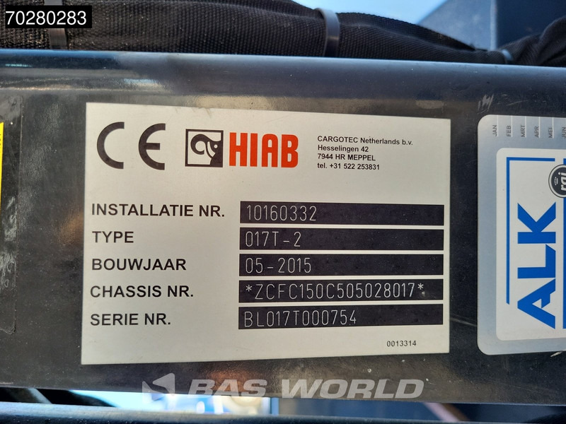 Open body delivery van Iveco Daily 50C17 3,0L Automaat 170PK HIAB 017T-2 DC Open laadbak Dubbellucht Airco Euro6 Pickup Crane Kraanwagen Kranwagen Pritsche Airco D: picture 12 Open body delivery van Iveco Daily 50C17 3,0L Automaat 170PK HIAB 017T-2 DC Open laadbak Dubbellucht Airco Euro6 Pickup Crane Kraanwagen Kranwagen Pritsche Airco D: picture 12