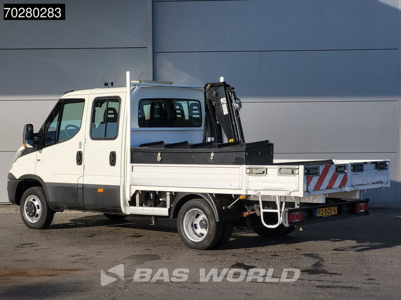 Open body delivery van Iveco Daily 50C17 3,0L Automaat 170PK HIAB 017T-2 DC Open laadbak Dubbellucht Airco Euro6 Pickup Crane Kraanwagen Kranwagen Pritsche Airco D: picture 7 Open body delivery van Iveco Daily 50C17 3,0L Automaat 170PK HIAB 017T-2 DC Open laadbak Dubbellucht Airco Euro6 Pickup Crane Kraanwagen Kranwagen Pritsche Airco D: picture 7