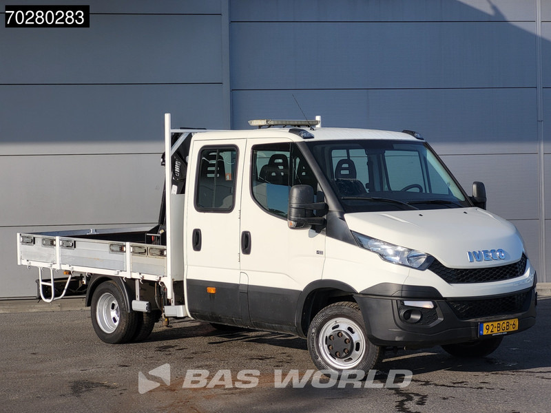 Open body delivery van Iveco Daily 50C17 3,0L Automaat 170PK HIAB 017T-2 DC Open laadbak Dubbellucht Airco Euro6 Pickup Crane Kraanwagen Kranwagen Pritsche Airco D: picture 6 Open body delivery van Iveco Daily 50C17 3,0L Automaat 170PK HIAB 017T-2 DC Open laadbak Dubbellucht Airco Euro6 Pickup Crane Kraanwagen Kranwagen Pritsche Airco D: picture 6
