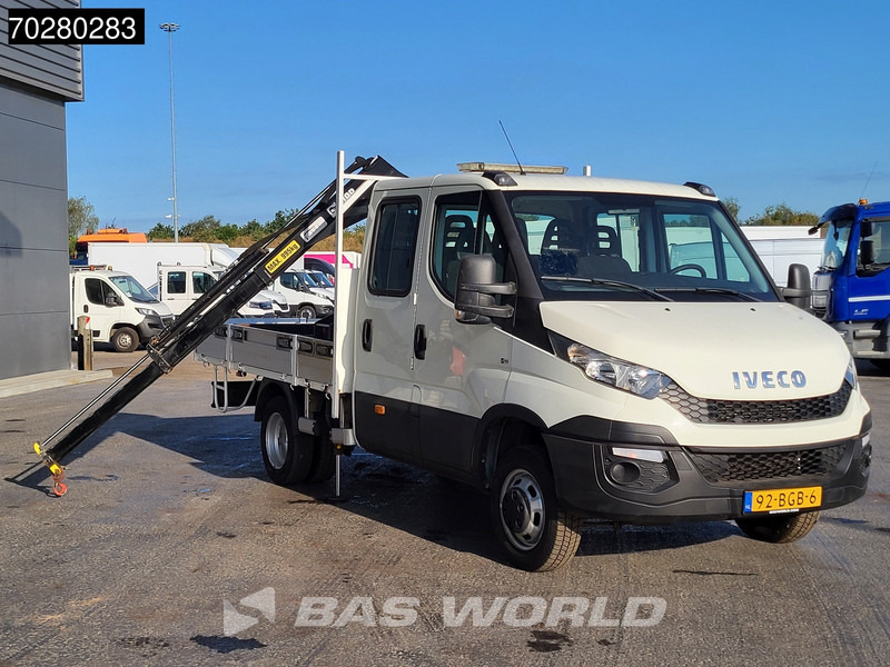 Iveco Daily 50C17 3,0L Automaat 170PK HIAB 017T-2 DC Open laadbak Dubbellucht Airco Euro6 Pickup Crane Kraanwagen Kranwagen Pritsche Airco D - Open body delivery van: picture 2 Iveco Daily 50C17 3,0L Automaat 170PK HIAB 017T-2 DC Open laadbak Dubbellucht Airco Euro6 Pickup Crane Kraanwagen Kranwagen Pritsche Airco D - Open body delivery van: picture 2