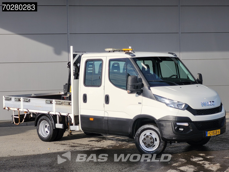Iveco Daily 50C17 3,0L Automaat HIAB 017T-2 DC Open laadbak Dubbellucht Airco Euro6 Pickup Crane Kraanwagen Pritsche Airco Dubbel cabine - Open body delivery van: picture 3 Iveco Daily 50C17 3,0L Automaat HIAB 017T-2 DC Open laadbak Dubbellucht Airco Euro6 Pickup Crane Kraanwagen Pritsche Airco Dubbel cabine - Open body delivery van: picture 3