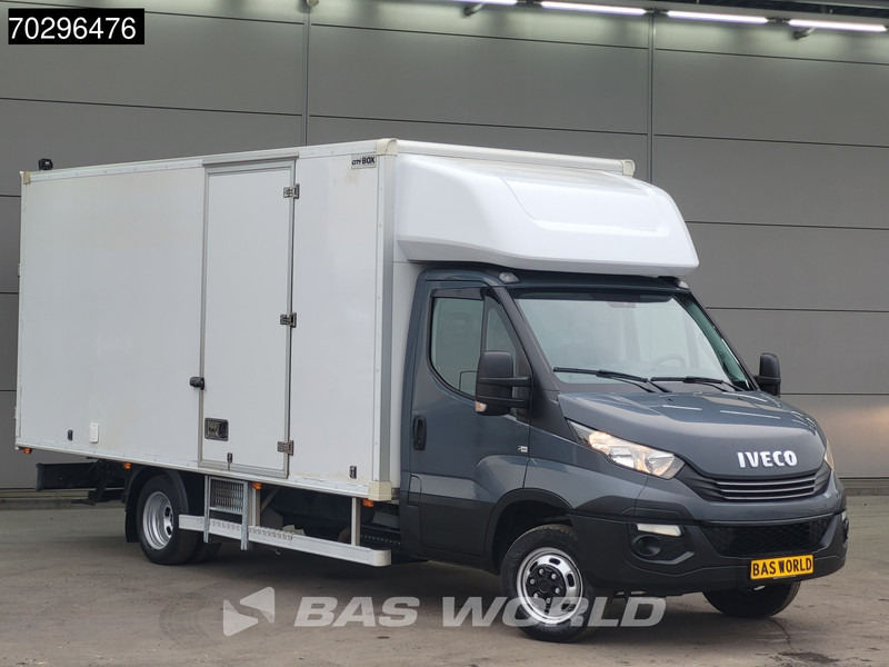 Iveco Daily 50C18 3.0L Automaat 3,5t Trekhaak Bakwagen Zijdeur Achterdeuren 180PK 5tons Navi Standkachel Euro6 Meubelbak Koffer Trekhaak - Closed box van: picture 5 Iveco Daily 50C18 3.0L Automaat 3,5t Trekhaak Bakwagen Zijdeur Achterdeuren 180PK 5tons Navi Standkachel Euro6 Meubelbak Koffer Trekhaak - Closed box van: picture 5
