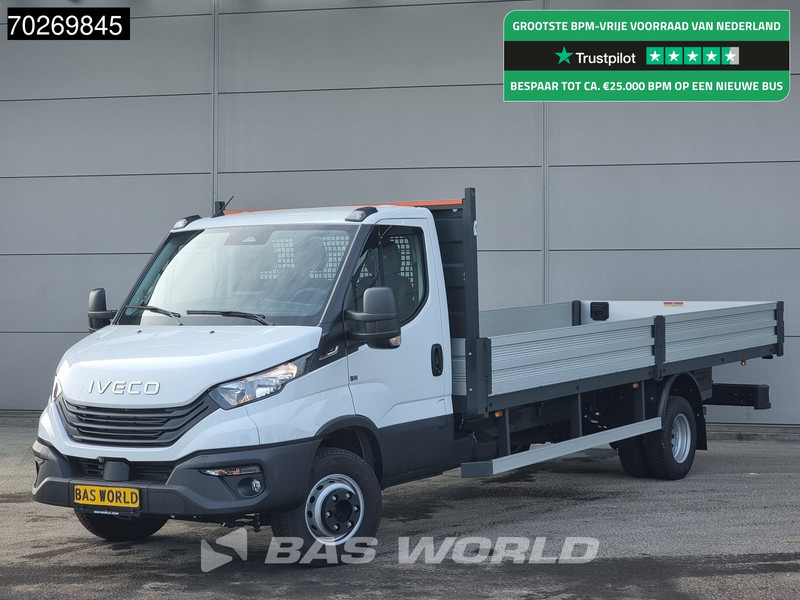 Iveco Daily 70C18 3.0L Automaat 525cm Open laadbak XXL Trekhaak ACC Navi Airco Pickup Pritsche 5m3 Airco Trekhaak - Open body delivery van: picture 1 Iveco Daily 70C18 3.0L Automaat 525cm Open laadbak XXL Trekhaak ACC Navi Airco Pickup Pritsche 5m3 Airco Trekhaak - Open body delivery van: picture 1