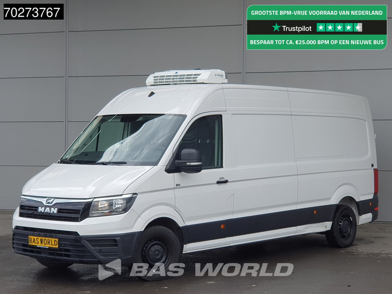 MAN TGE 3.140 Koelwagen Automaat Thermo King V-200 MAX L4H3 Airco Camera Parkeersensoren L3H2 Euro6 Koel Koeler Kühl Kühler Kühlwagen 12m3 Air - Refrigerated delivery van: picture 1 MAN TGE 3.140 Koelwagen Automaat Thermo King V-200 MAX L4H3 Airco Camera Parkeersensoren L3H2 Euro6 Koel Koeler Kühl Kühler Kühlwagen 12m3 Air - Refrigerated delivery van: picture 1