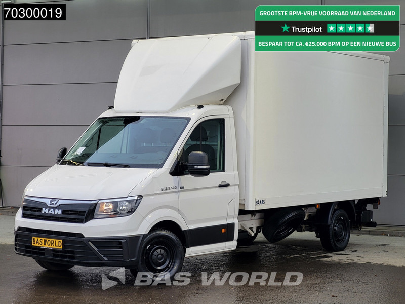 MAN TGE 3.140 Laadklep Bakwagen Airco Cruise Camera Euro6 Meubelbak Koffer Airco Cruise control - Closed box van: picture 1 MAN TGE 3.140 Laadklep Bakwagen Airco Cruise Camera Euro6 Meubelbak Koffer Airco Cruise control - Closed box van: picture 1