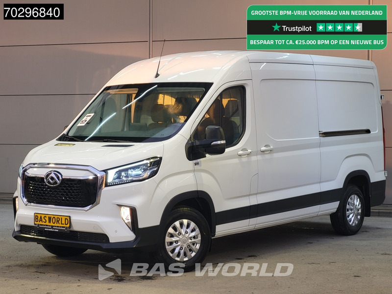 Maxus eDeliver 9 Elektrisch 256WLTP 52kWh 2x Schuifdeur L3H2 204pk ACC LED Camera Parkeersensoren L3 11m3 Airco - Panel van, Electric van: picture 1 Maxus eDeliver 9 Elektrisch 256WLTP 52kWh 2x Schuifdeur L3H2 204pk ACC LED Camera Parkeersensoren L3 11m3 Airco - Panel van, Electric van: picture 1