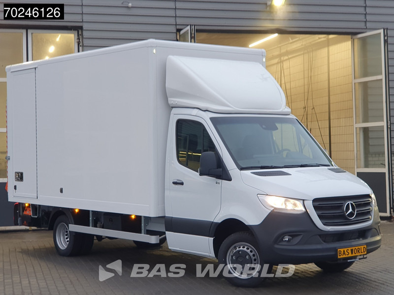 New Closed box van Mercedes-Benz Sprinter 515 CDI Automaat 1000kg Laadklep Zijdeur Dubbellucht Bakwagen MBUX Airco Cruise MBUX Koffer Meubelbak 21m3 Airco Cruise control: picture 8