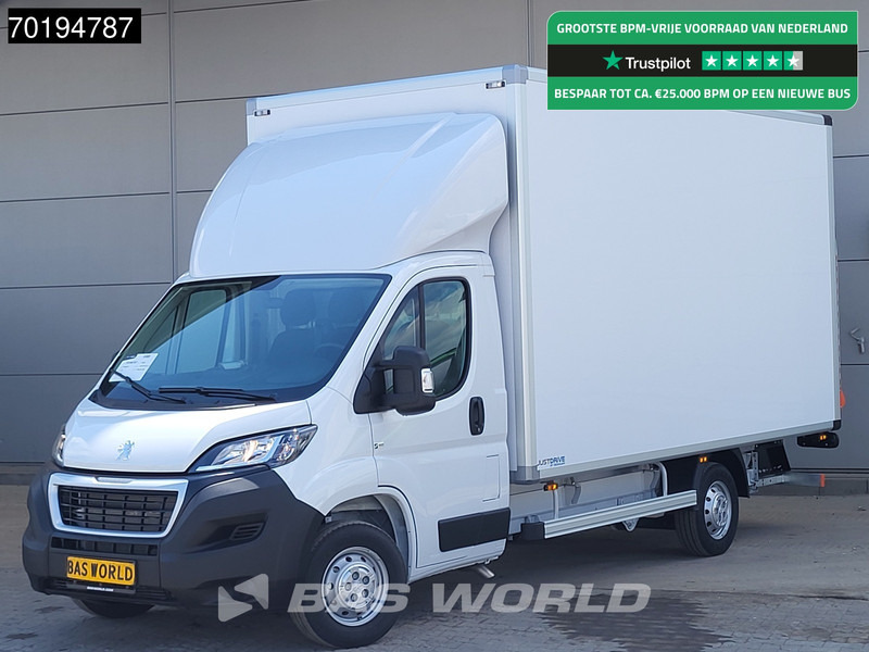 Peugeot Boxer 165PK Bakwagen Laadklep Zijdeur Lat om lat Airco Bluetooth Radio Meubelbak Koffer Gesloten laadbak 21m3 Airco Cruise control - Closed box van: picture 1 Peugeot Boxer 165PK Bakwagen Laadklep Zijdeur Lat om lat Airco Bluetooth Radio Meubelbak Koffer Gesloten laadbak 21m3 Airco Cruise control - Closed box van: picture 1