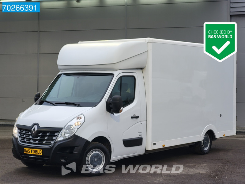 Renault Master 130pk Bakwagen Airco Cruise Meubelbak Plancher Verkoopwagen Foodtruck Paardenwagen 20m3 Airco Cruise control - Closed box van: picture 1 Renault Master 130pk Bakwagen Airco Cruise Meubelbak Plancher Verkoopwagen Foodtruck Paardenwagen 20m3 Airco Cruise control - Closed box van: picture 1