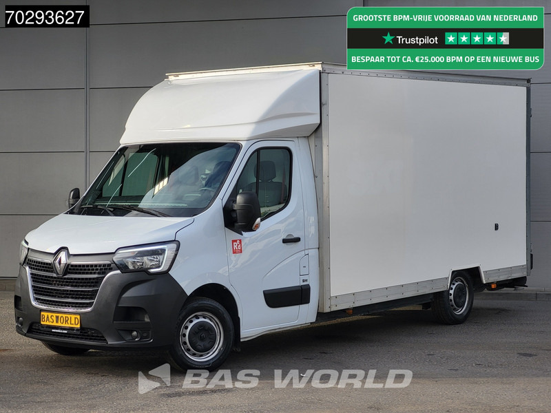 Renault Master 145PK Bakwagen Lowliner Achterdeuren Navi Camera Airco Cruise Euro6 Meubelbak Plancher Foodtruck Paardenwagen Airco Cruise control - Closed box van: picture 1 Renault Master 145PK Bakwagen Lowliner Achterdeuren Navi Camera Airco Cruise Euro6 Meubelbak Plancher Foodtruck Paardenwagen Airco Cruise control - Closed box van: picture 1