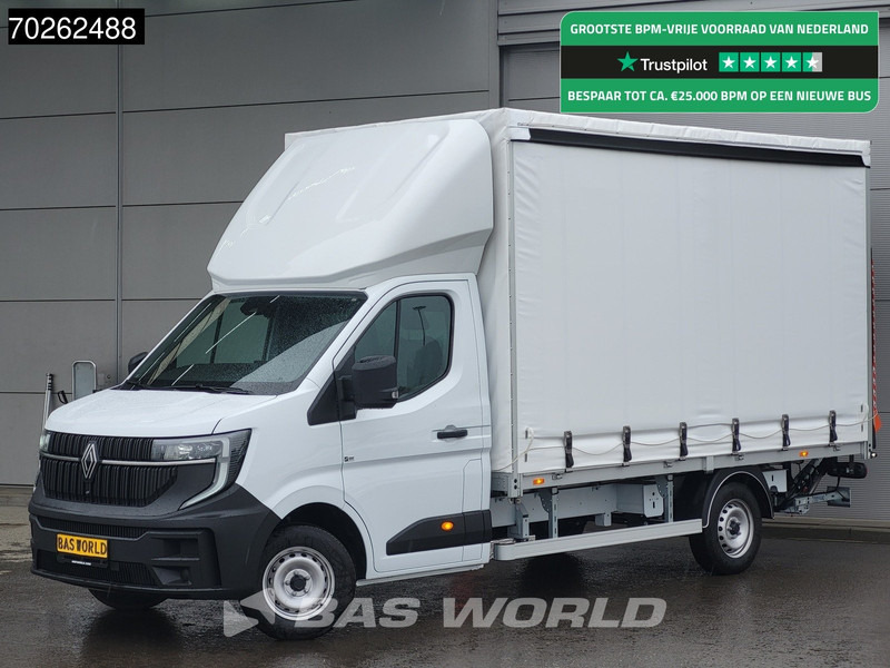 Renault Master 170pk Schuifzeilen met Laadklep 2025 Model LED Carplay Airco Cruise Schuifzeil Zeilen Koffer Meubelbak 21m3 Airco Cruise control - Curtain side van: picture 1 Renault Master 170pk Schuifzeilen met Laadklep 2025 Model LED Carplay Airco Cruise Schuifzeil Zeilen Koffer Meubelbak 21m3 Airco Cruise control - Curtain side van: picture 1