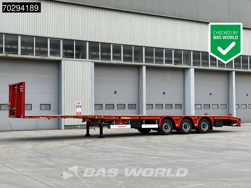 Kässbohrer 3 axles 3 axle mega extendable HD platform - Low loader semi-trailer: picture 1 Kässbohrer 3 axles 3 axle mega extendable HD platform - Low loader semi-trailer: picture 1