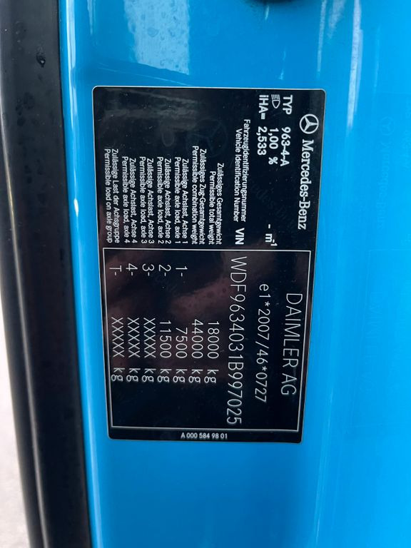 Mercedes-Benz 1842 Stream space - Tractor unit: picture 5 Mercedes-Benz 1842 Stream space - Tractor unit: picture 5