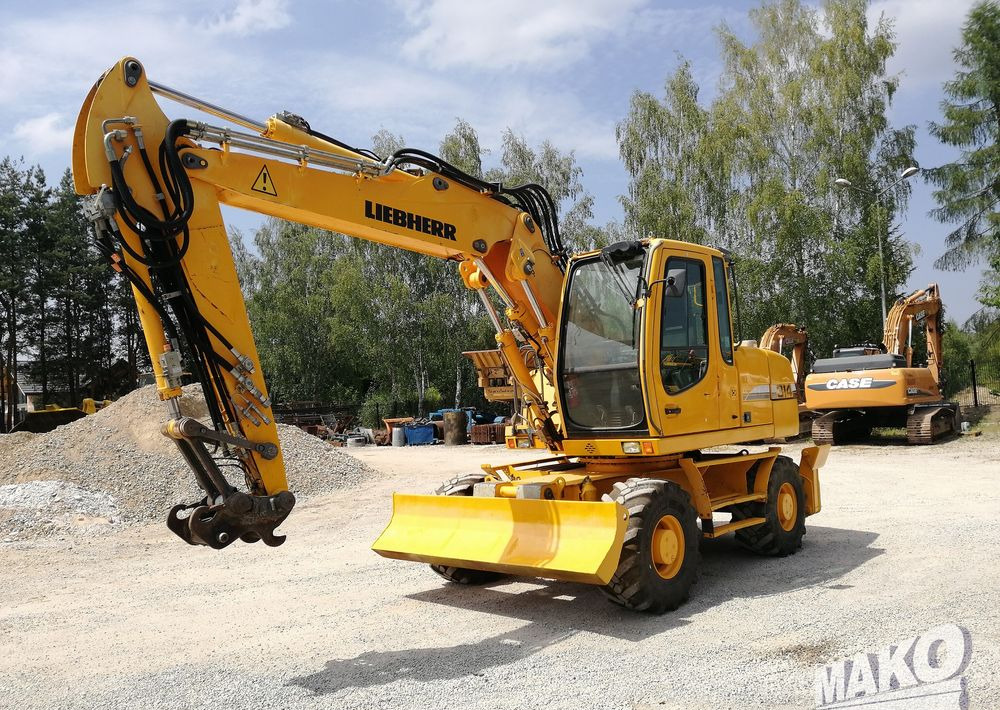 Liebherr A 314 Litronic - Wheel excavator: picture 1 Liebherr A 314 Litronic - Wheel excavator: picture 1