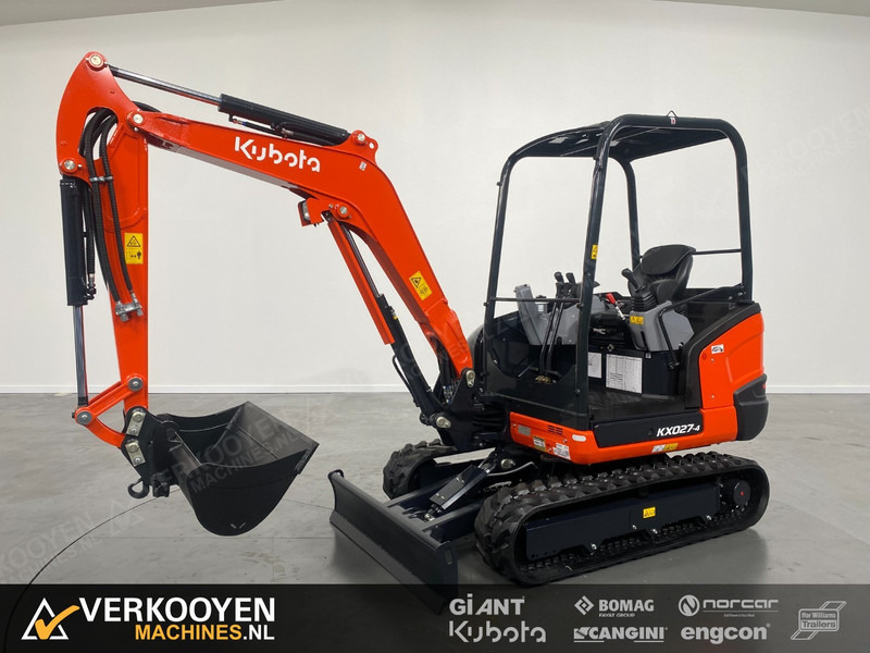 Kubota KX027-4 Hi Spec Canopy - Mini excavator: picture 1 Kubota KX027-4 Hi Spec Canopy - Mini excavator: picture 1