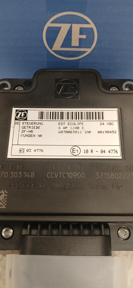 ZF EST ECOLIFE ECU - Electrical system: picture 2 ZF EST ECOLIFE ECU - Electrical system: picture 2