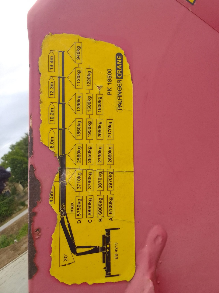 DAF Xf 105.410 Manual 6x2 Palfinger Pk18500 EXCELENT - Crane truck: picture 5 DAF Xf 105.410 Manual 6x2 Palfinger Pk18500 EXCELENT - Crane truck: picture 5