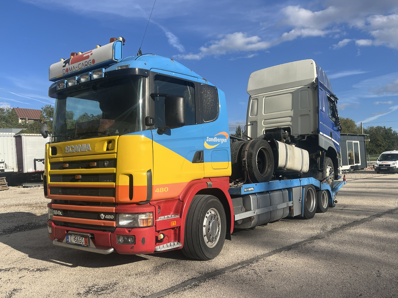 SCANIA 164 480 V8 GS MEPPEL - Car transporter truck: picture 1 SCANIA 164 480 V8 GS MEPPEL - Car transporter truck: picture 1