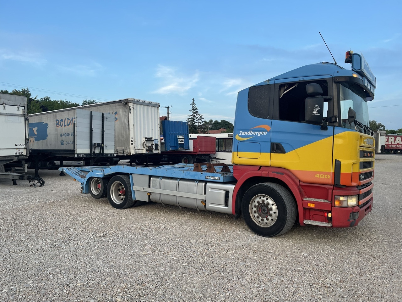 SCANIA 164 480 V8 GS MEPPEL - Car transporter truck: picture 3 SCANIA 164 480 V8 GS MEPPEL - Car transporter truck: picture 3