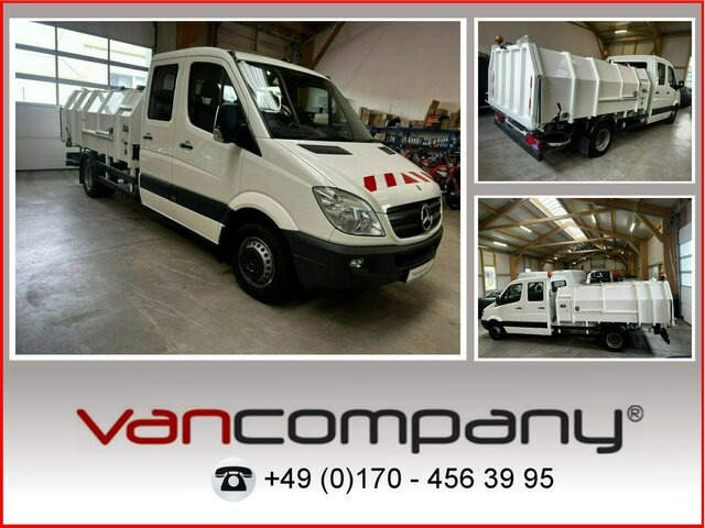 MERCEDES-BENZ Sprinter 516 CDI Müllwagen Papierkorbsammelfzg.... - Refuse truck: picture 1 MERCEDES-BENZ Sprinter 516 CDI Müllwagen Papierkorbsammelfzg.... - Refuse truck: picture 1