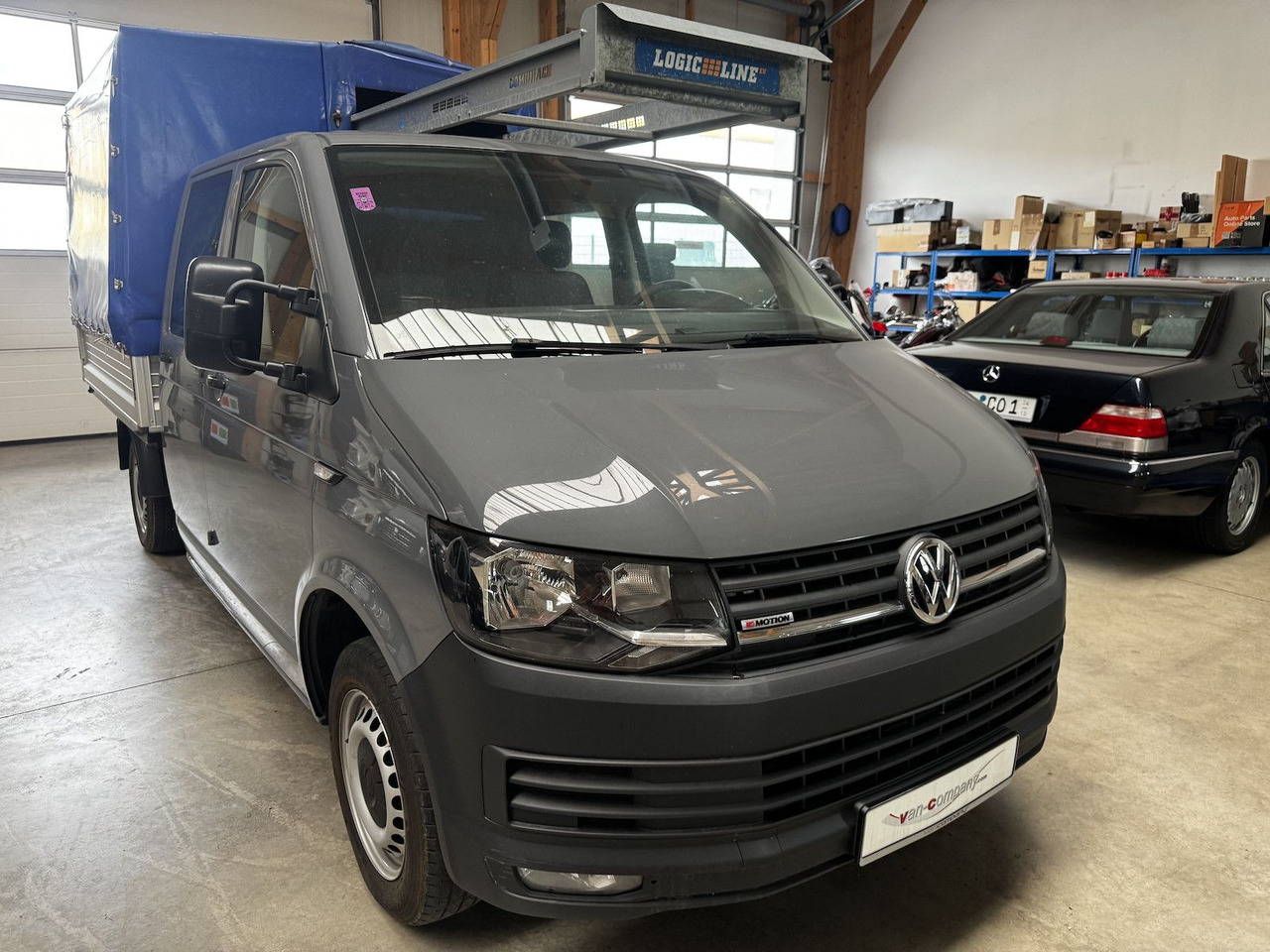 Volkswagen T6 Doka 2.0 TDI 4Motion Plane puregrey - Curtain side van, Crew cab van: picture 3 Volkswagen T6 Doka 2.0 TDI 4Motion Plane puregrey - Curtain side van, Crew cab van: picture 3
