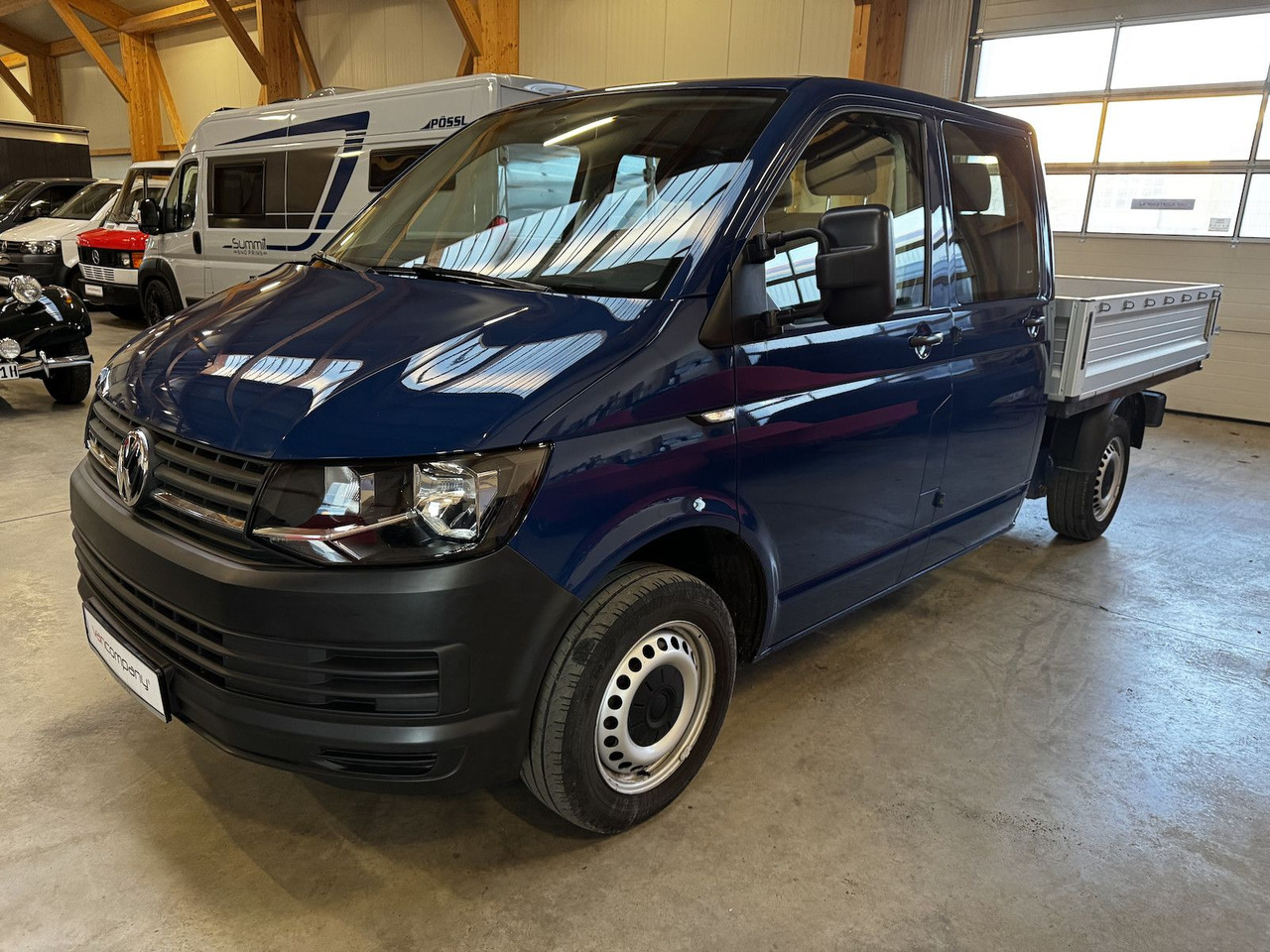 Volkswagen T6 Doka Pritsche 2.0 TDI 4Motion 4x4 indienblau - Open body delivery van: picture 1 Volkswagen T6 Doka Pritsche 2.0 TDI 4Motion 4x4 indienblau - Open body delivery van: picture 1