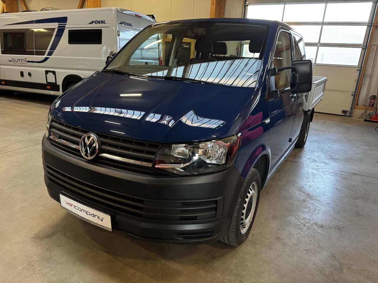 Volkswagen T6 Doka Pritsche 2.0 TDI 4Motion 4x4 indienblau - Open body delivery van: picture 2 Volkswagen T6 Doka Pritsche 2.0 TDI 4Motion 4x4 indienblau - Open body delivery van: picture 2