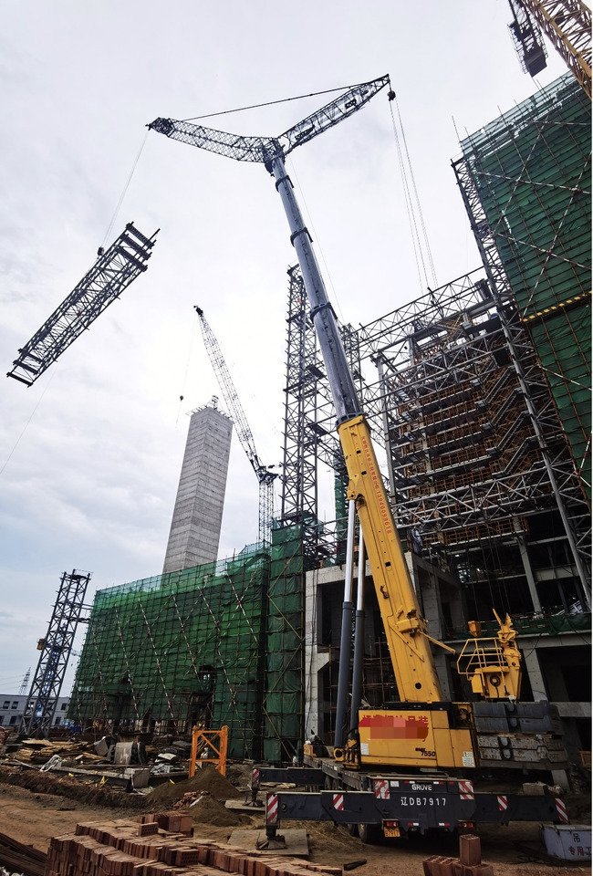 GROVE Second Hand Knuckle Boom Truck Crane GMK7450 450t Mobile Jib Crane - Mobile crane: picture 3 GROVE Second Hand Knuckle Boom Truck Crane GMK7450 450t Mobile Jib Crane - Mobile crane: picture 3