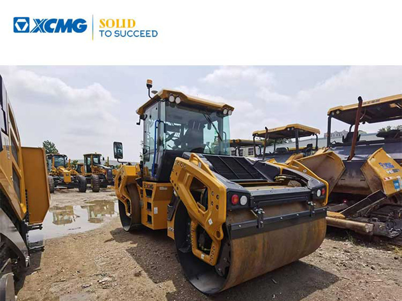 XCMG 13ton used small double drum steel road roller XD135TIV - Road roller: picture 1 XCMG 13ton used small double drum steel road roller XD135TIV - Road roller: picture 1