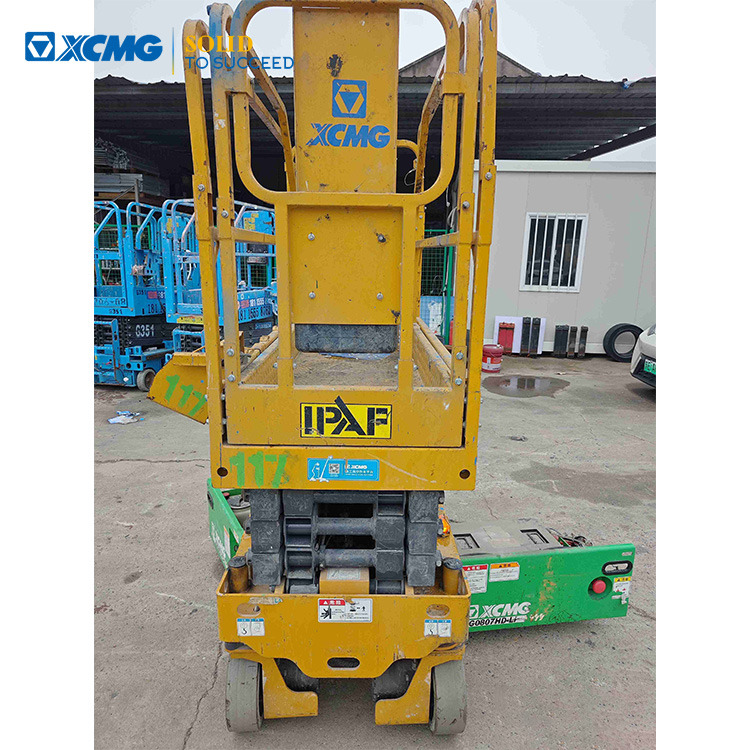 XCMG Lithium battery 8m second hand scissor lift XG0807HD-Li price - Scissor lift: picture 1 XCMG Lithium battery 8m second hand scissor lift XG0807HD-Li price - Scissor lift: picture 1