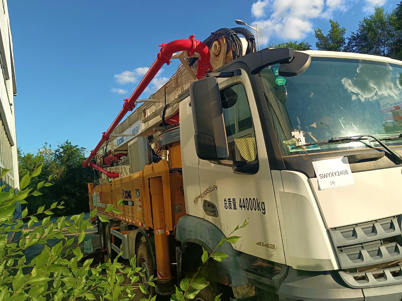 XCMG Official Schwing Concrete Pump HB58V 58m Mobile Hydraulic Used Concrete Pump Truck For Sale - Concrete pump truck: picture 3 XCMG Official Schwing Concrete Pump HB58V 58m Mobile Hydraulic Used Concrete Pump Truck For Sale - Concrete pump truck: picture 3