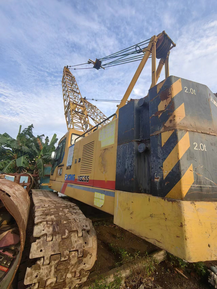XCMG Official Second Hand Mini Crawler Crane XGC55 Used Mobile Crane For Sale - Crawler crane: picture 4 XCMG Official Second Hand Mini Crawler Crane XGC55 Used Mobile Crane For Sale - Crawler crane: picture 4