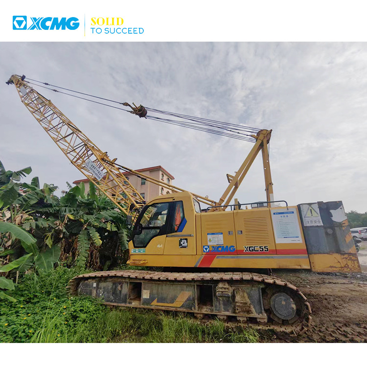 XCMG Official Second Hand Mini Crawler Crane XGC55 Used Mobile Crane For Sale - Crawler crane: picture 1 XCMG Official Second Hand Mini Crawler Crane XGC55 Used Mobile Crane For Sale - Crawler crane: picture 1