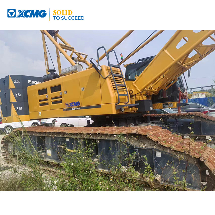 XCMG Official Used 100 Ton Mobile Crane XGC100A Hydraulic Lattice Boom Crawler Crane For Sale - Crawler crane: picture 1 XCMG Official Used 100 Ton Mobile Crane XGC100A Hydraulic Lattice Boom Crawler Crane For Sale - Crawler crane: picture 1