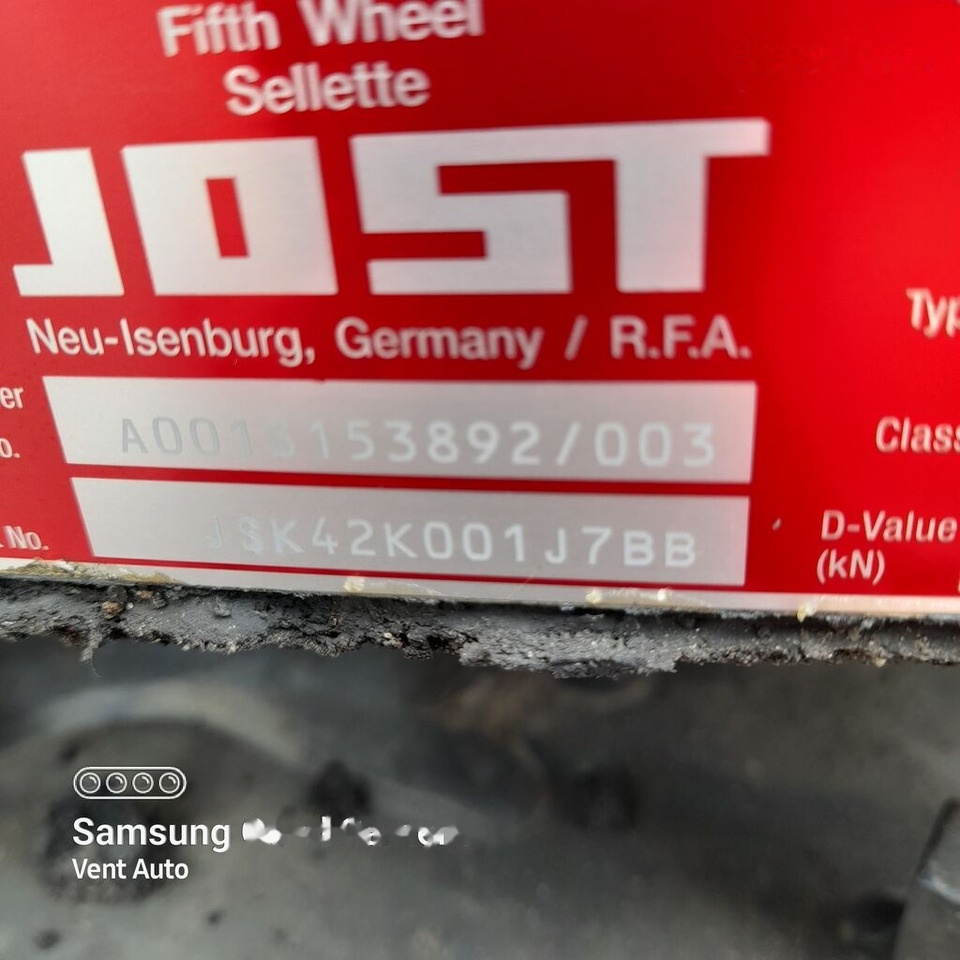 Jost ACTROS MP5 A0013153892 Mercedes-Benz A0013153892 - Fifth wheel coupling for Truck: picture 4 Jost ACTROS MP5 A0013153892 Mercedes-Benz A0013153892 - Fifth wheel coupling for Truck: picture 4