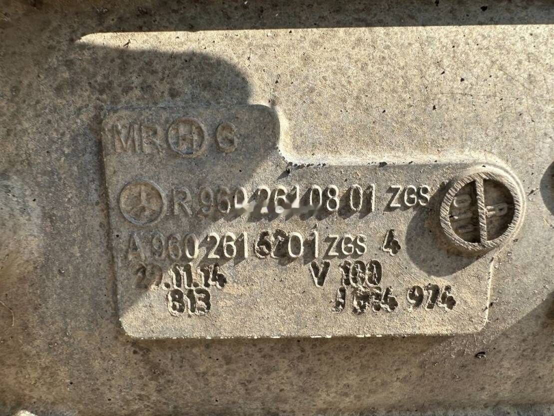 Mercedes-Benz ACTROS MP4 Eu.6 A9602616201 A9602616801 - Gearbox for Truck: picture 4 Mercedes-Benz ACTROS MP4 Eu.6 A9602616201 A9602616801 - Gearbox for Truck: picture 4