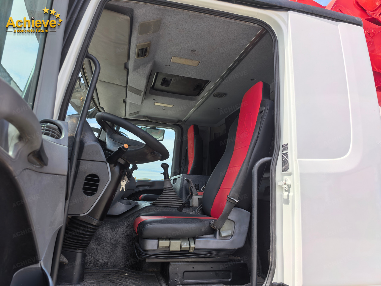 Concrete pump truck Putzmeister Putzmeister  M56-4RZ Actros 4141Mercedes-Benz Concrete pump truck 【ACHIEVE】TOP CONDITION!!!: picture 11