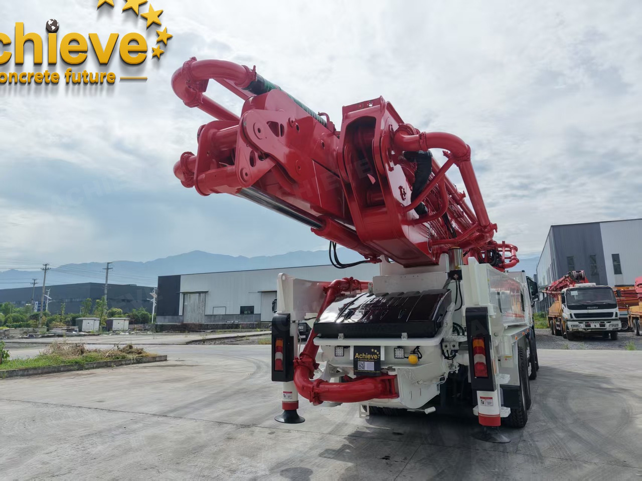 Concrete pump truck Putzmeister Putzmeister  M56-4RZ Actros 4141Mercedes-Benz Concrete pump truck 【ACHIEVE】TOP CONDITION!!!: picture 26