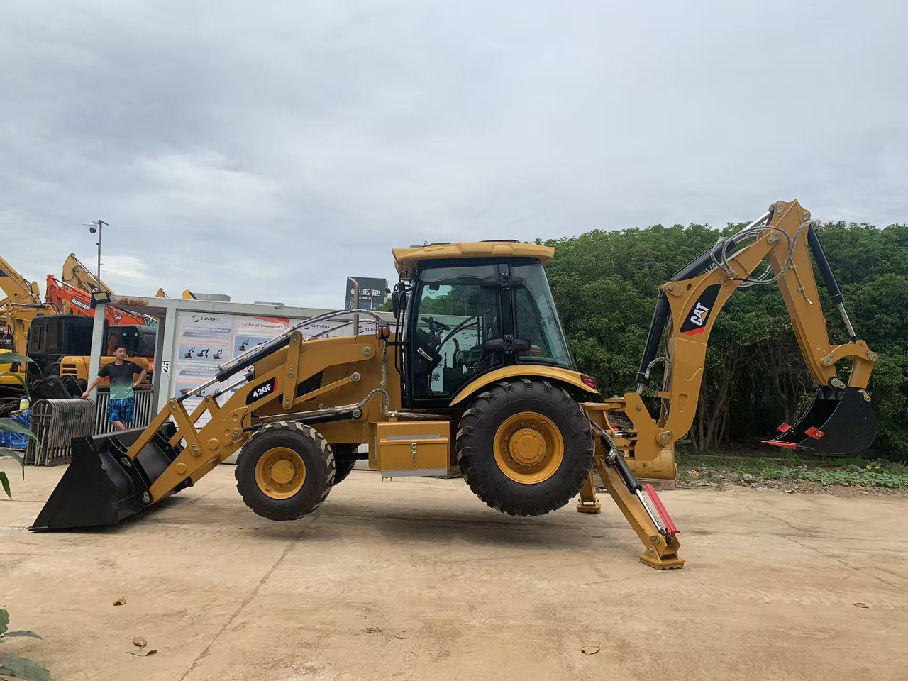 Caterpillar 4x4 Backhoe Loader CAT 420, 428 - Backhoe loader: picture 5 Caterpillar 4x4 Backhoe Loader CAT 420, 428 - Backhoe loader: picture 5