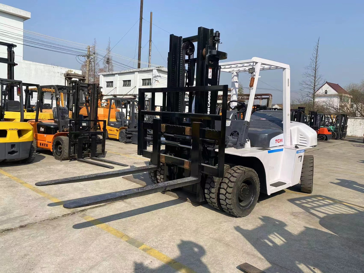 TCM 7 ton Diesel Forklift Used Condition FD70 Forklift Truck - Diesel forklift: picture 3 TCM 7 ton Diesel Forklift Used Condition FD70 Forklift Truck - Diesel forklift: picture 3