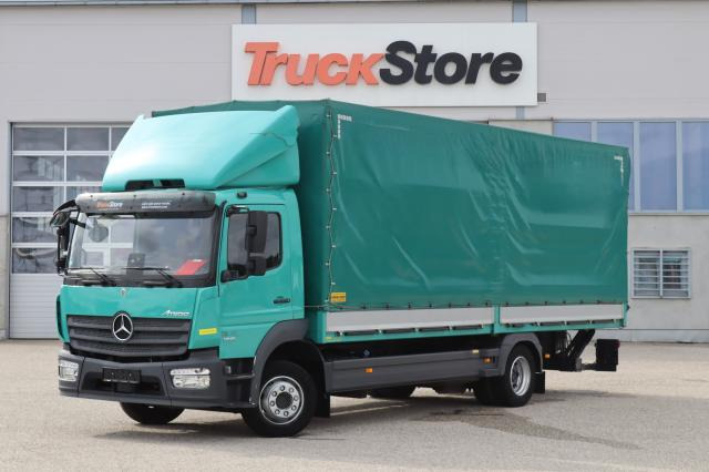 Mercedes-Benz Atego 1221 L - Curtain side truck: picture 1 Mercedes-Benz Atego 1221 L - Curtain side truck: picture 1