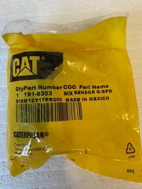 Caterpillar various 191-8303 1918303 sensor gp - Spare parts for Construction machinery: picture 1 Caterpillar various 191-8303 1918303 sensor gp - Spare parts for Construction machinery: picture 1