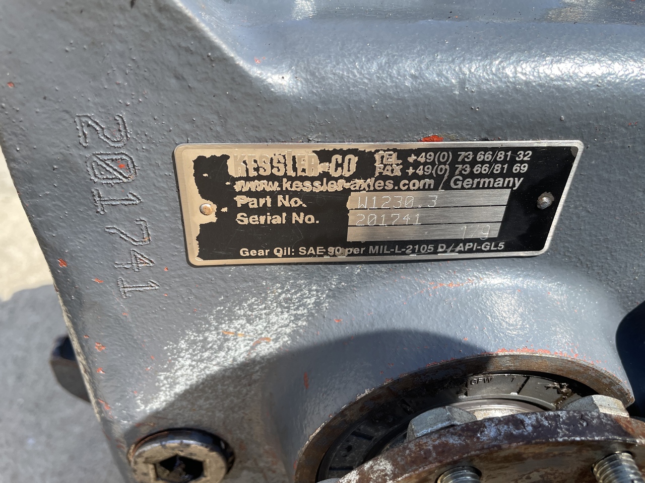 KESSLER - Gearbox: picture 4 KESSLER - Gearbox: picture 4