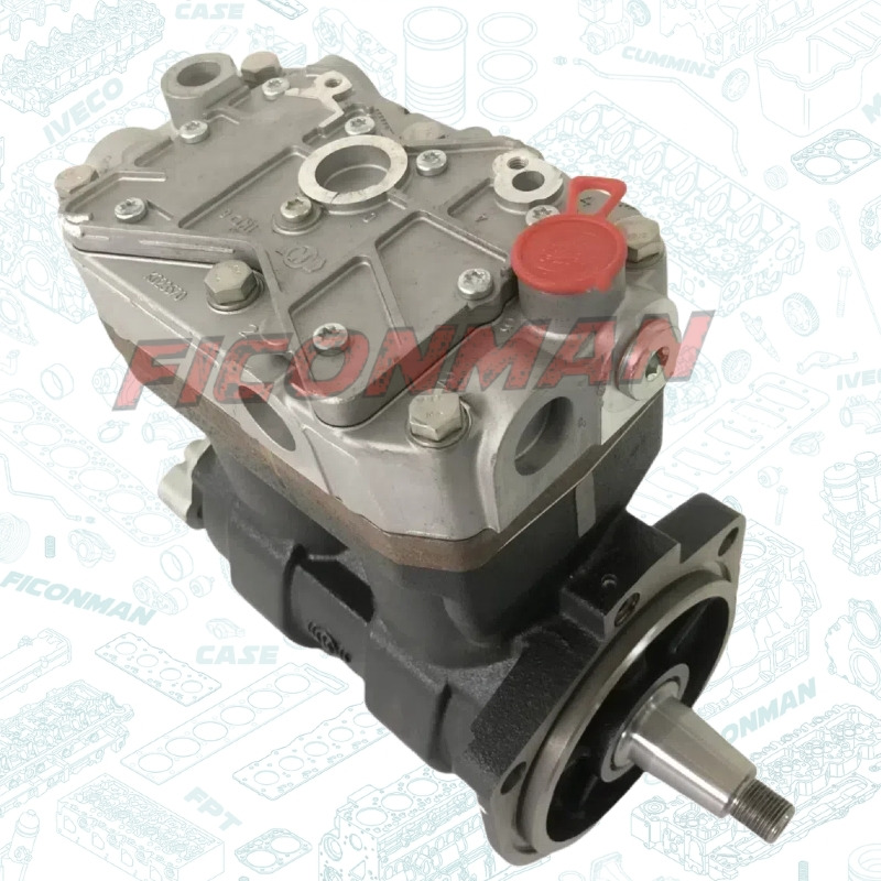 Cursor9 Bus F2CFE612D*J231/F2CFE612A*J098 5802748674 AIR COMPRESSOR 504293730 5801216167 K022263N00 - Air brake compressor for Bus: picture 2 Cursor9 Bus F2CFE612D*J231/F2CFE612A*J098 5802748674 AIR COMPRESSOR 504293730 5801216167 K022263N00 - Air brake compressor for Bus: picture 2