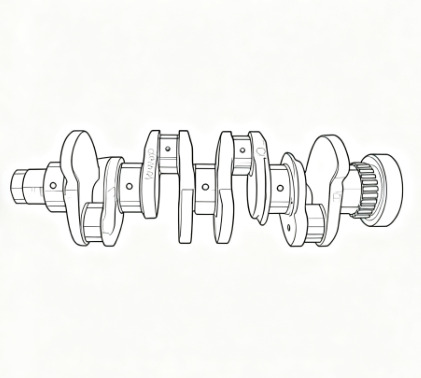 OEM Cummins ISL 8.9 EURO 5 5340179 /5443207 crankshaft - Engine and parts: picture 1 OEM Cummins ISL 8.9 EURO 5 5340179 /5443207 crankshaft - Engine and parts: picture 1