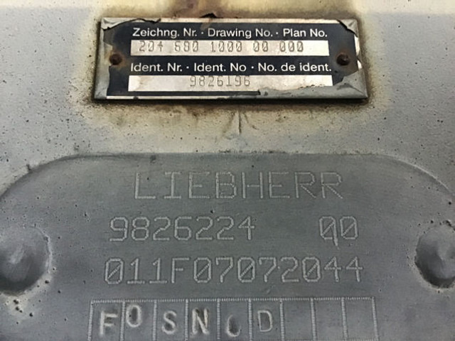 Liebherr 100 MM - Bucket for Excavator: picture 2 Liebherr 100 MM - Bucket for Excavator: picture 2