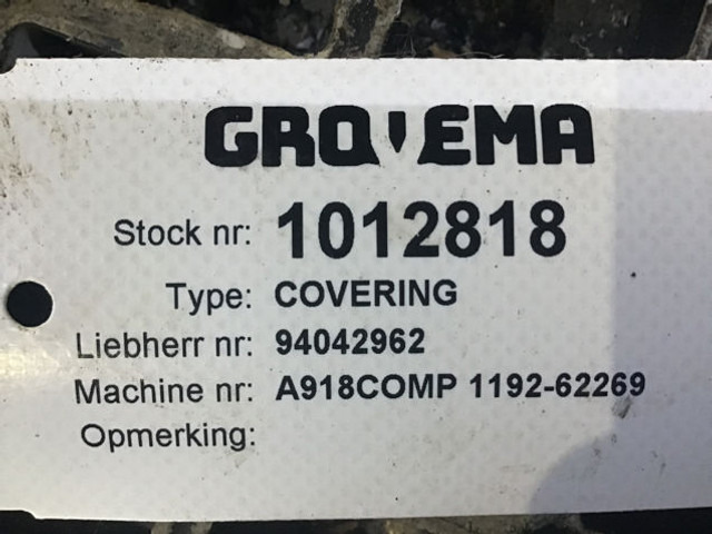 Liebherr A914 Compact - Hood: picture 3 Liebherr A914 Compact - Hood: picture 3