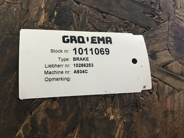 Liebherr Brake - Brake drum: picture 5 Liebherr Brake - Brake drum: picture 5